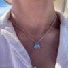Tiny Initials Necklace - Personalized Engraved Jewelry