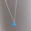 Arabic Calligraphy Stone Necklace - Gold-Plated Fashion Jewelry