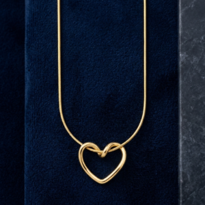Forever Tied Heart Pendant - Gold-Plated Fashion Jewelry