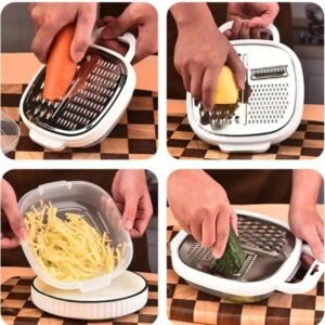 Multi-functional Vegetable Grater with Storage Box - for Home Use