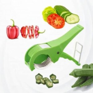 Multi Veg Cutter 5 Blade Vegetable Fruit Cutter Slicer Easy Kitchen Tool for Quick Chopping Grating Slicing