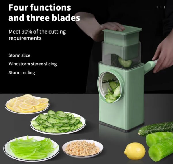 Multi-purpose Vegetable Cutter Handle Chopper