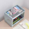 multipurpose-double-layer-storage-rack-desk-organizer-shelf-3