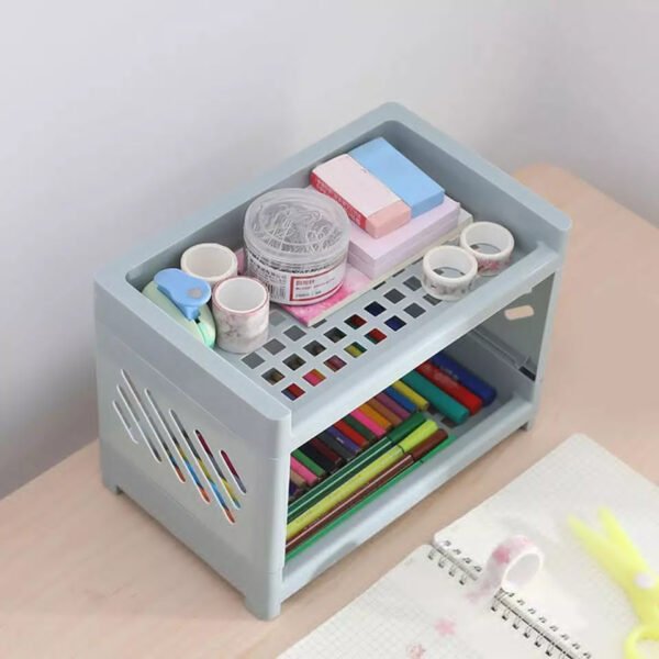 multipurpose-double-layer-storage-rack-desk-organizer-shelf-3