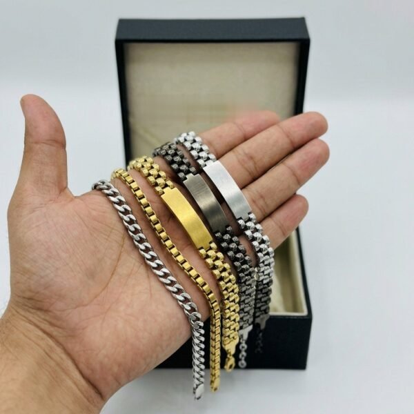 Personalized Name Bracelet for Men in Pakistan