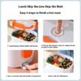 Latest Electric Lunch Box Compact Electric Heating Food Container for Office Lunch Box