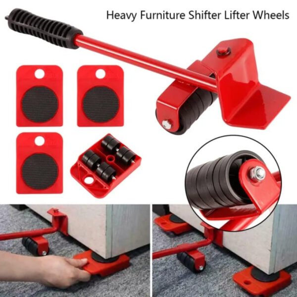 Latest Furniture Moving Tool Heavy Object Mover Furniture Transport Lifter Furniture Slides 4 Wheeled Mover Roller1 Whee