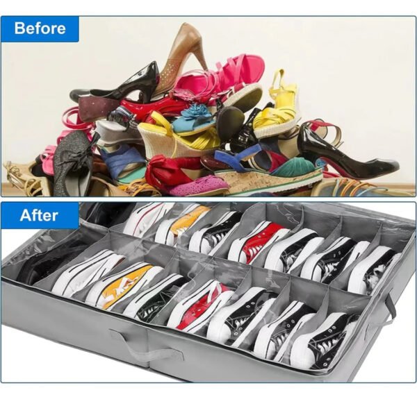 new-high-quality-foam-separater-12-pocket-shoes-storage-bag-2