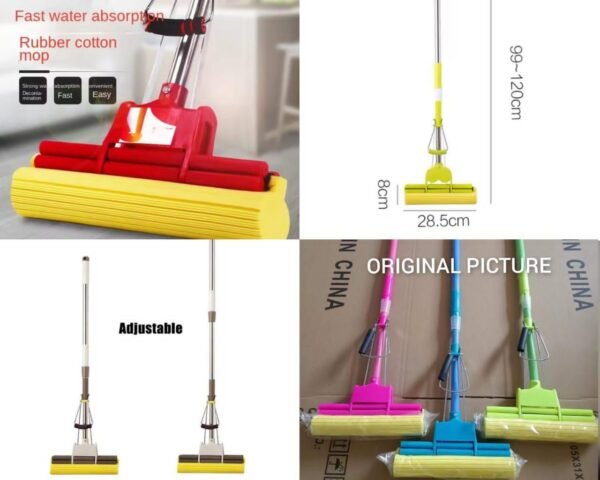 Latest Squeezable Mop With Sponge