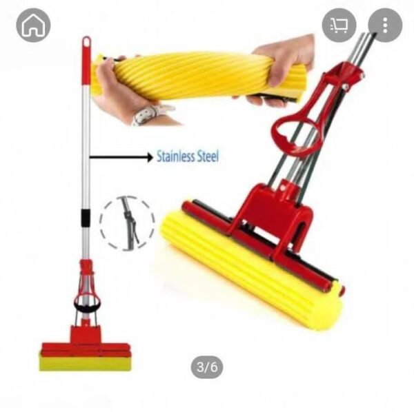 Latest Squeezable Mop With Sponge