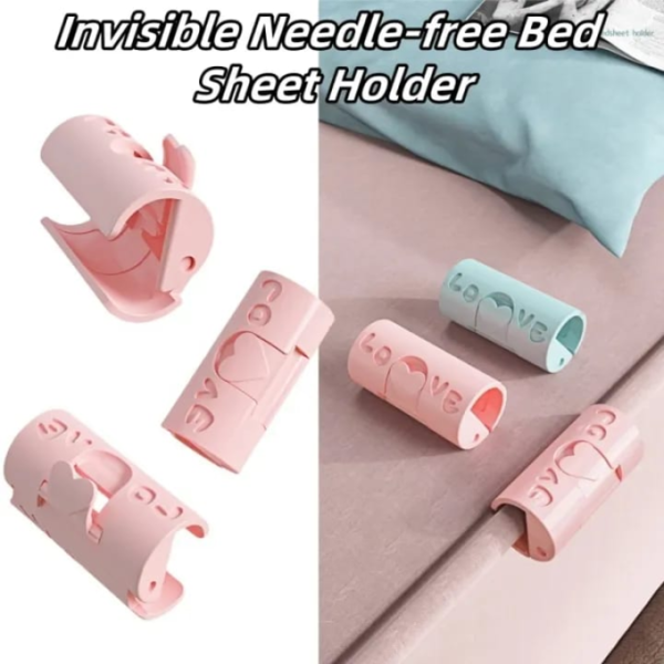 Non Slip Bedsheet Clips 12pcs Household Sheet Fasteners Elastic Holders for Mattress Covers - with Cash on Delivery