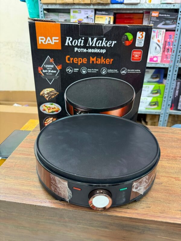 Non-Stick 1200W Roti & Crepe Maker - Best Price in Pakistan