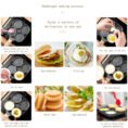 Non Stick Four Portion Frying Pan - with Cash on Delivery