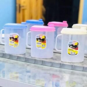 Oil Jug- 1 Litre Oil Jug- Liquid Jug- Milk Jug - Juice Jug with tight lid - Online in Pakistan
