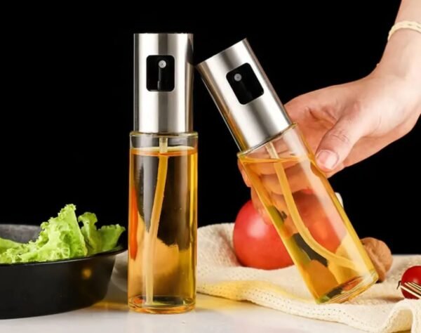 Oil Spray Bottle for Cooking - Refillable Glass Oil Dispenser - Best Price in Pakistan