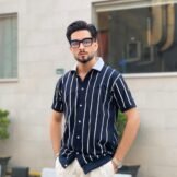 Old Money Stripe Printed Polo Top For Mens Boys - Online in Pakistan