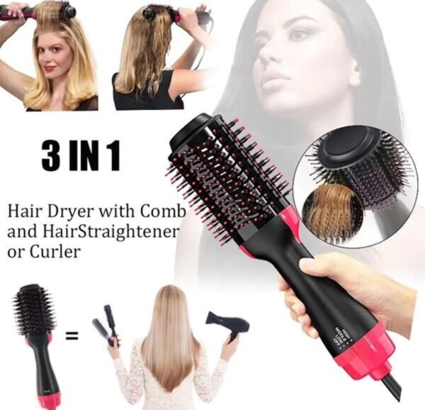 One step Brush 3 in 1 hair brush - Online in Pakistan