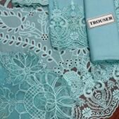Luxury Embroidered Lawn 3-Piece Unstitched Suit for Women - Ornate Festive - view 4