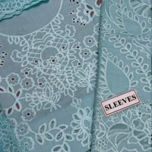 Luxury Embroidered Lawn 3-Piece Unstitched Suit for Women - Ornate Festive - view 2