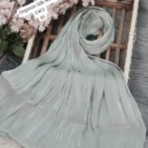 Organza Silk Scarf – Elegant Lightweight Hijab Scarf 30x70 Inch