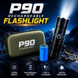 P90 Ultra Bright High-power Flash Light Torch