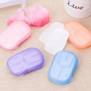 Pack of 20 Hand Wash Soap Paper With Box - for Home Use