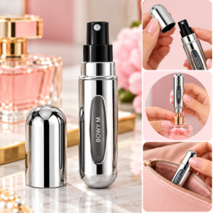 Perfume refiller premium quality easy to carry Steel