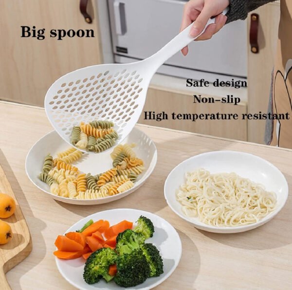 Plastic pasta spoon - with Cash on Delivery