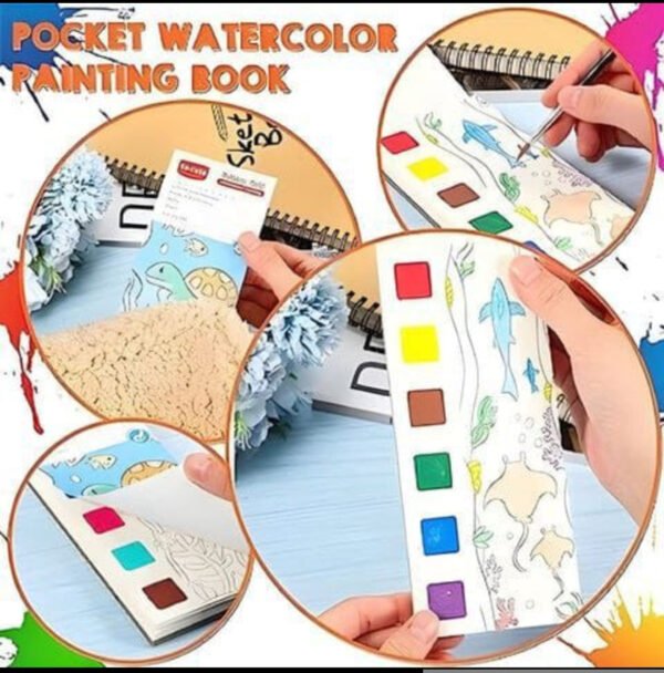 Pocket Watercolor Painting Book - Best Price in Pakistan