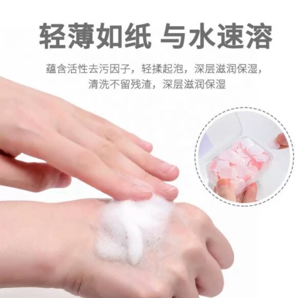 portable-hand-washing-piece-soap-paper-student-children-disposable-carry-on-travel-mini-petal-soap-piece-box-1