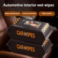 Deluxe Car Interior Cleaning Wipes Quick Easy Interior Care for a Spotless Ride
