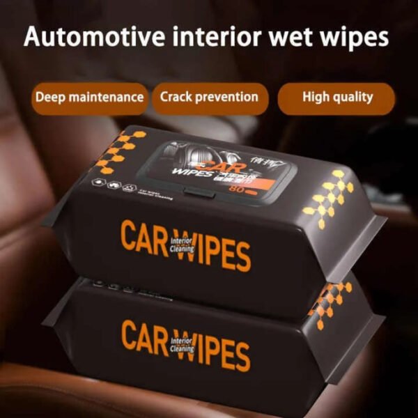 Deluxe Car Interior Cleaning Wipes Quick Easy Interior Care for a Spotless Ride