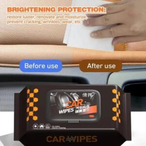 Deluxe Car Interior Cleaning Wipes Quick Easy Interior Care for a Spotless Ride
