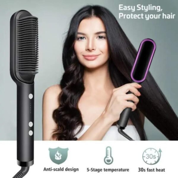 Advanced 909 brush hair straightener