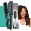 Advanced 909 brush hair straightener