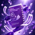 Purple Whitening Strips for Teeth, Whitening Strips - Durable Design