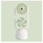 Rechargeable dual head Cooling Mist - Durable Design