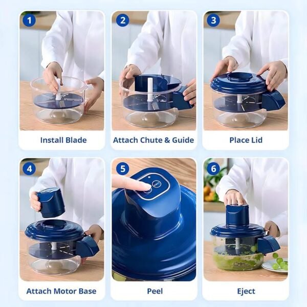 Rechargeable Fruit & Vegetable Peeler - for Home Use