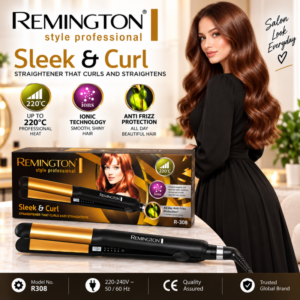 Style Sleek And Curl Hair Straightener R 308 - High Quality