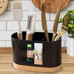 Removable Draining Chopstick Holder, Kitchen Utensil Bucket, Plastic Chopstick Spoon Storage Rack - High Quality
