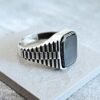 Stainless Steel Turkish Ring – Elegant Fashion Ring for Women