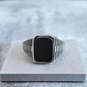Stainless Steel Turkish Ring – Elegant Fashion Ring for Women