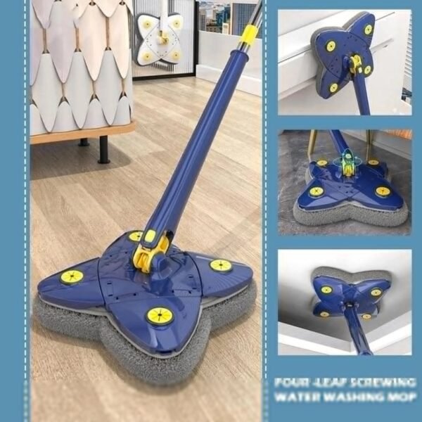 Rotatable 4 Leaf Twist Mop - High Quality