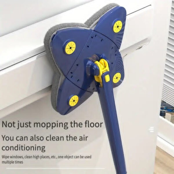Rotatable 4 Leaf Twist Mop - High Quality