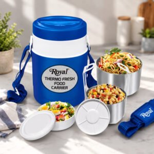 Royal Thermo Fresh Food Carrier Ultra 3 perfect for office school travel picnics - High Quality