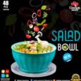 Salad bowl with cap - for Home Use