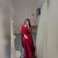 Ready to Wear Saree – Heavy Sequence Embroidered with Pearls Attached Blouse