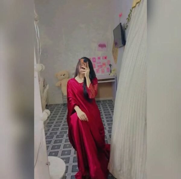 Ready to Wear Saree – Heavy Sequence Embroidered with Pearls Attached Blouse