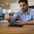Sealive Newton's Cradle Large Heavy Duty Steel Balls - High Quality