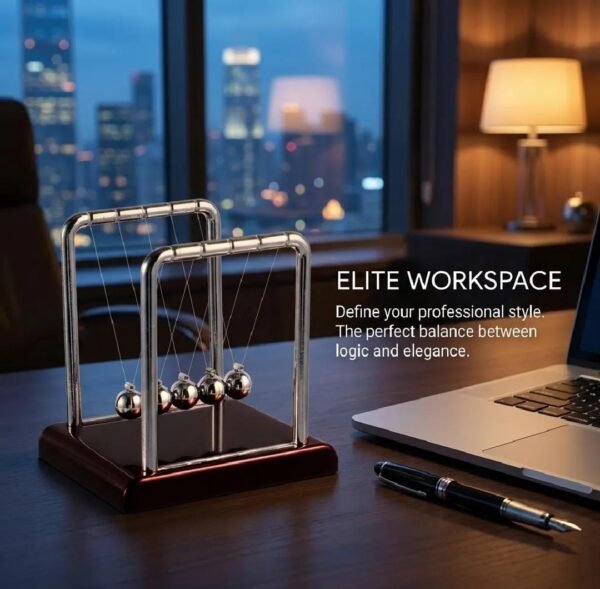 Sealive Newton's Cradle Large Heavy Duty Steel Balls - High Quality
